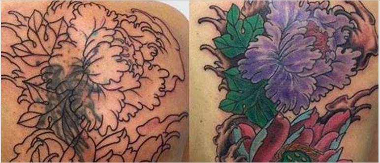 Female cover up tattoos